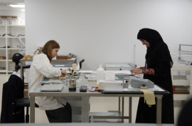 500 قطعة عالجها مركز الترميم في مكتبة محمد بن راشد