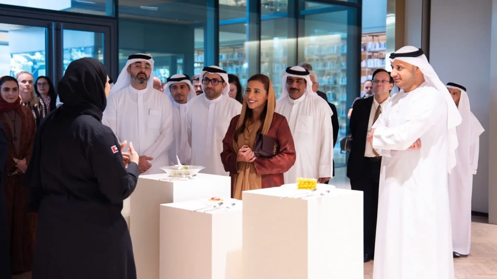 بدور القاسمي تشهد إطلاق كتاب "الشارقة عاصمة الثقافة"